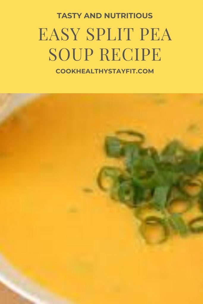 Easy Split Pea Soup Recipe