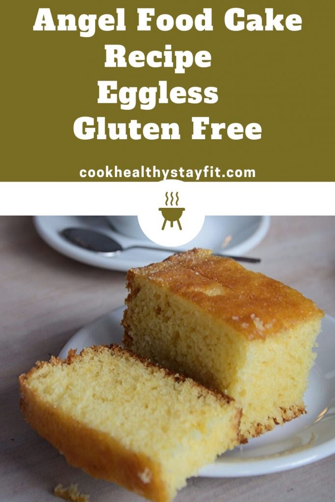 Angel Food Cake Recipe | Eggless | Gluten Free