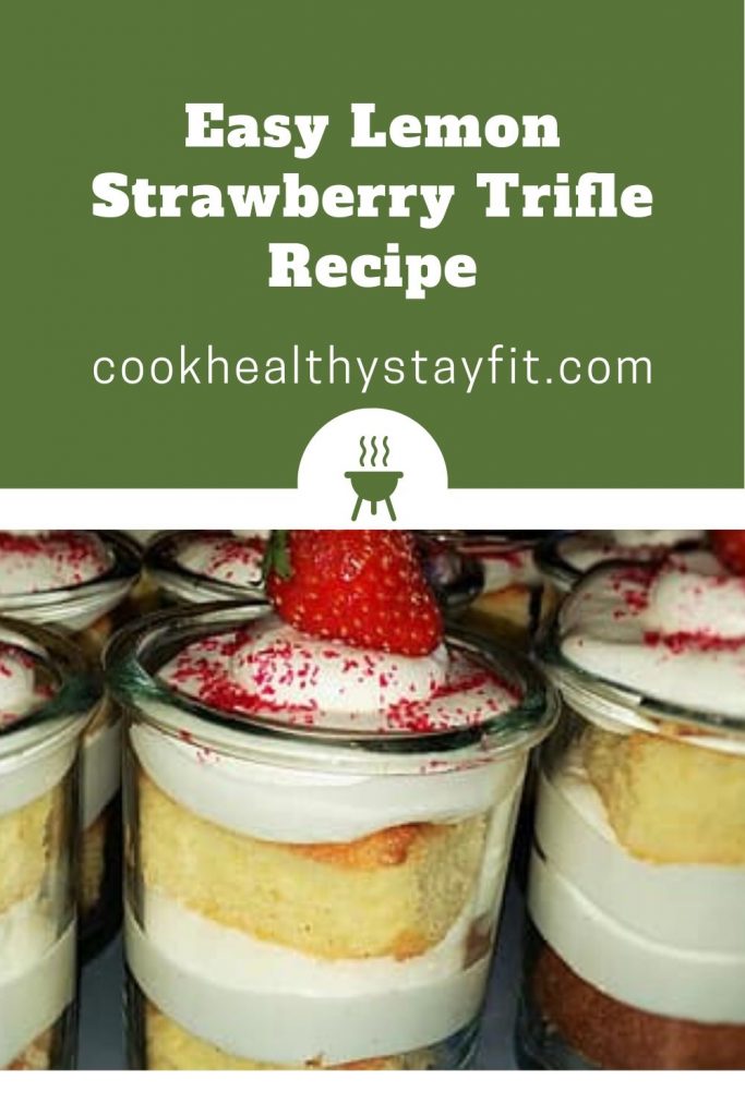 Easy Lemon Strawberry Trifle Recipe