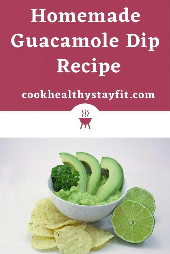 Homemade Guacamole Dip Recipe