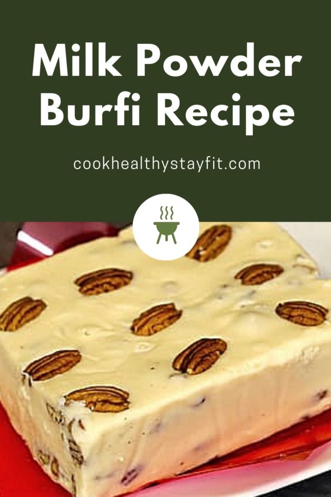 Milk Powder Burfi Recipe