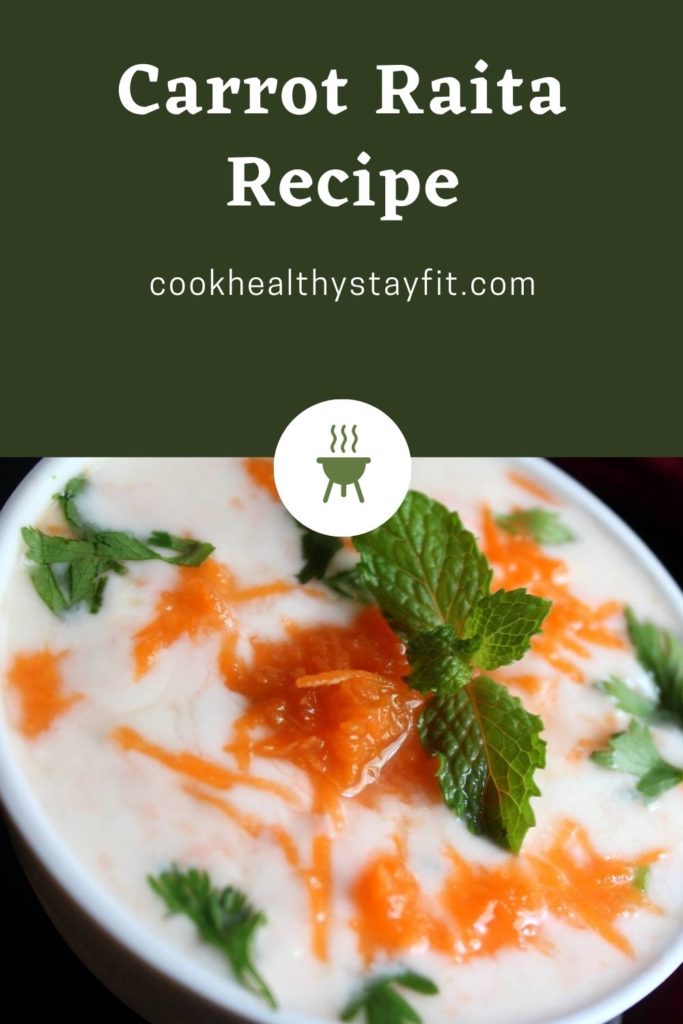 Carrot Raita Recipe