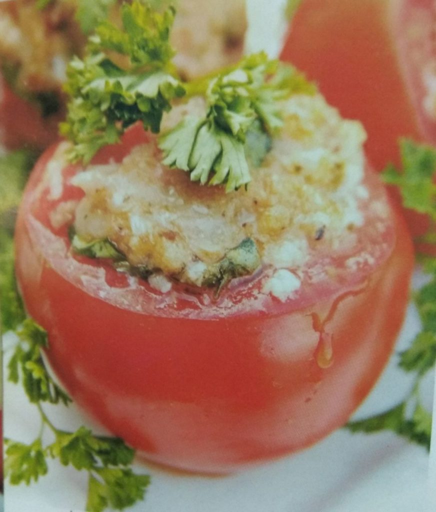 Vegetarian Stuffed Tomatoes