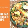 Zucchini Pad Thai Noodles Recipe
