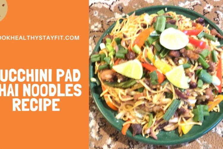 Zucchini Pad Thai Noodles Recipe