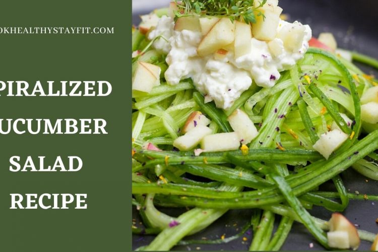 Spiralized Cucumber Salad Recipe
