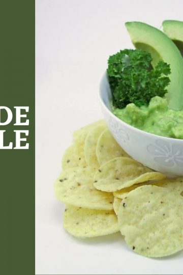 Homemade Guacamole Dip Recipe