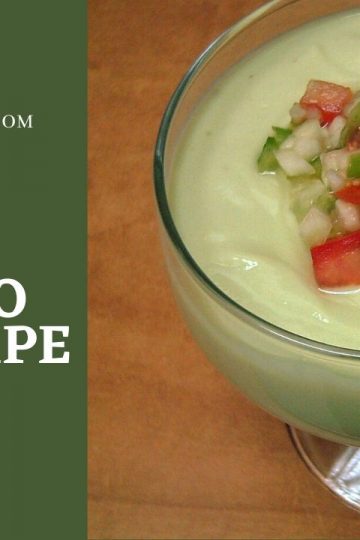 Cold Avocado Soup Recipe