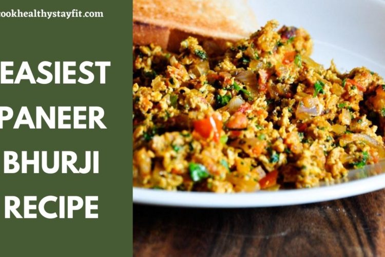 Easiest Paneer Bhurji Recipe l Simple l Less Ingredients