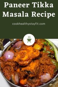 Paneer Tikka Masala Recipe
