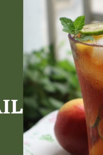 Easy Peach Mocktail Recipe