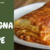 Easy Lasagna Veg Recipe