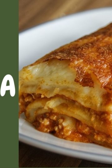 Easy Lasagna Veg Recipe