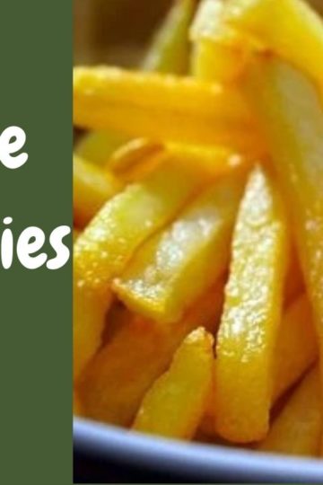 Homemade French Fries Recipe
