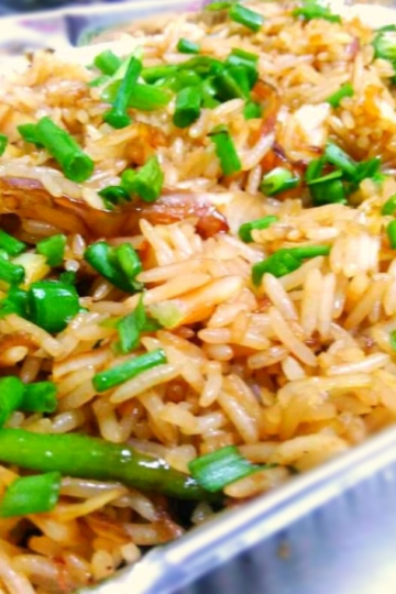 Schezwan Fried Rice In Just 5 Minutes