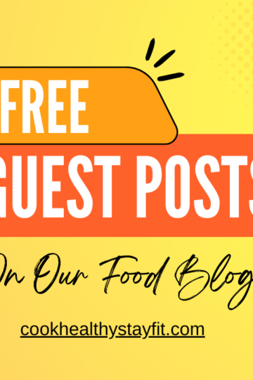 We’re Accepting Guest Posts on Our Food Blog!